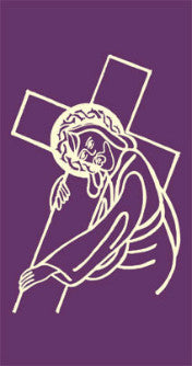 Christ & Cross - Lent Banner